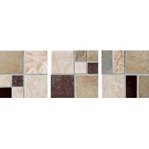 Bayker Ardesia Ardesia Inserto Bianco/Beige (MIX3)