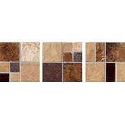 Декор Bayker Ardesia Ardesia Inserto Rosso/Ocra mix 3