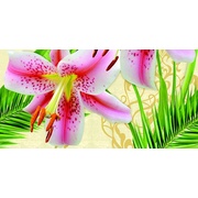 Декор Belleza Сприн Lily B (стеклянный)