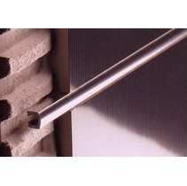 Butech Профили B72122002 Pro-telo aluminio Anod 10mm plata