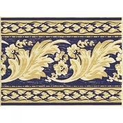 Декор Petracer`s Grand Elegance Nicole Coral Blu Su Crema B NICOLE 11-2