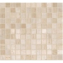 Serenissima Capri Royal onyx bianco Mosaico Mix Beige/Bianco 2*2