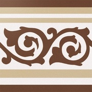 Напольная плитка Cas Ceramica Anastasia Border Brown