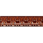 Бордюр Cas Ceramica Tira Moldura Relieve Marron