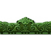 Cas Ceramica Tira Moldura Real Verde