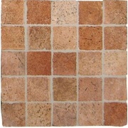 Керамогранит Casa Dolce Casa Le Argille Terra Rosso Mosaico 6.1x6.1