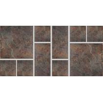Castelvetro Rosso Vulcanishe Diorite Mosaico
