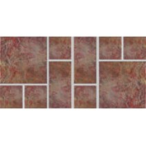 Castelvetro Rosso Vulcanishe Sienite Mosaico