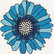 Декор Cedir Absolute Daisy Blu Inserto 2
