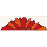 Бордюр Cedir Absolute Daisy Rosso List 1