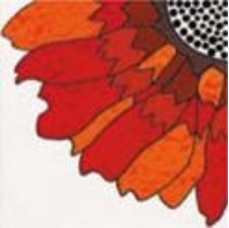 Cedir Absolute Daisy Rosso Pannello 3