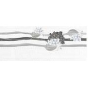Декор Cedir File Fascia Ikebana Bianco