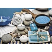 Панно Ceracasa Brazil Soap Blue Brillo (комп. из 2-х шт.)