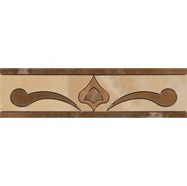 Ceracasa Ducale Cenefa 5 Beige Rect.