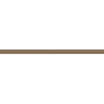 Ceradim Lata Line Бордюр стеклянный Chocolate Strokes 2х50