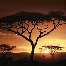 Ceramica Classic Africa Africa Панно P2-2D210 40х40 (из 2 плиток)