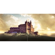 Панно Ceramica Classic Castle Castle Панно P4D194 80х40 (из 4 плиток)