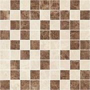 Декор Ceramica Classic Libra Libra Мозаика коричневый+бежевый 30х30