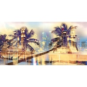 Панно Ceramica Classic Miami Miami Панно P4D289 80х40 (из 4 плиток)