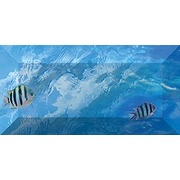 Бордюр Ceramica Classic Ocean Deep Бордюр рельефный br1020D302_228-1 20х10