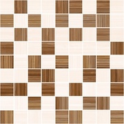 Декор Ceramica Classic Venezia Stripes Мозаика т.бежевый+бежевый 30х30