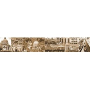Бордюр Ceramica Classic Venice Veniсe Бордюр стекло 4х25