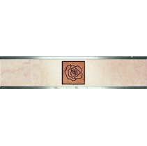 Ceramica Colli Olimpia 2783 List. Rose Rosa/Rosso