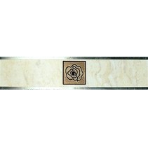 Ceramica Colli Olimpia 2782 List. Rose Trav/Noce