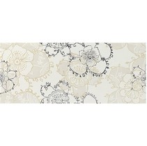Ceramicalcora Cleveland Decorado Blanco