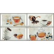 Декор Ceramicalcora Tula Decorado Podolsk Crema (из 4шт.)