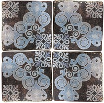 Ceramiche di siena Venus Dec. Tabriz (комплект из 4-х шт) Dark