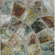 Напольная плитка Ceramiche RHS (Rondine) Color Stone Peacock Mix 34 x 34