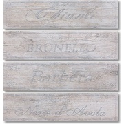 Декор Ceramiche RHS (Rondine) MetalWood Grey Wine Mix