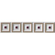 Бордюр Cerasarda Parentesi Quadra List. Cornice Bamboo