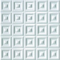 Cerasarda Parentesi Quadra Quadra A Bianco Puro