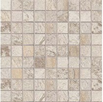 Cercom Crystal Mosaico Bianco Nat 3x3