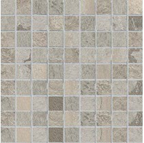 Cercom Crystal Mosaico Grigio Nat 3x3
