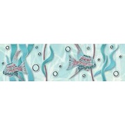 Бордюр Cersanit Aqua Aqua Zefir (U-AQU-WBE041)
