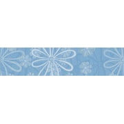 Бордюр Cersanit Euforia Blue Kwiatek 1