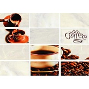 Декор Cersanit Latte Cветло-бежевый Coffe 1 (LT2M301)