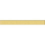 Бордюр Cersanit Spring (GL7H381) Glass желтый