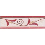 Бордюр Cersanit Valensia red/rosa Rosa (U-VAL-WBE071)