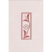 Декор Cersanit Valensia red/rosa Rosa Декор (U-VAL-WIK071)