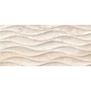 Настенная плитка Cersanit Wave Roses Бежевая Рельефная (WAG012D)