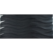 Настенная плитка Cersanit Wave Чёрная (WAG401)