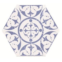 Cevica Marrakech Agadir Azul Hexagon