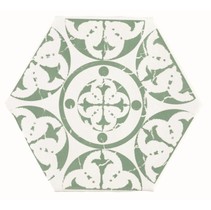 Cevica Marrakech Agadir Verde Hexagon