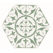 Декор Cevica Marrakech Agadir Verde Hexagon