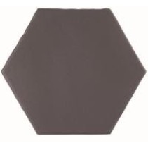 Cevica Marrakech Negro Hexagon