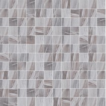 Cisa Ceramiche Jurassic Rosone Grey Mosaico Lapp-Rett. Light Grey